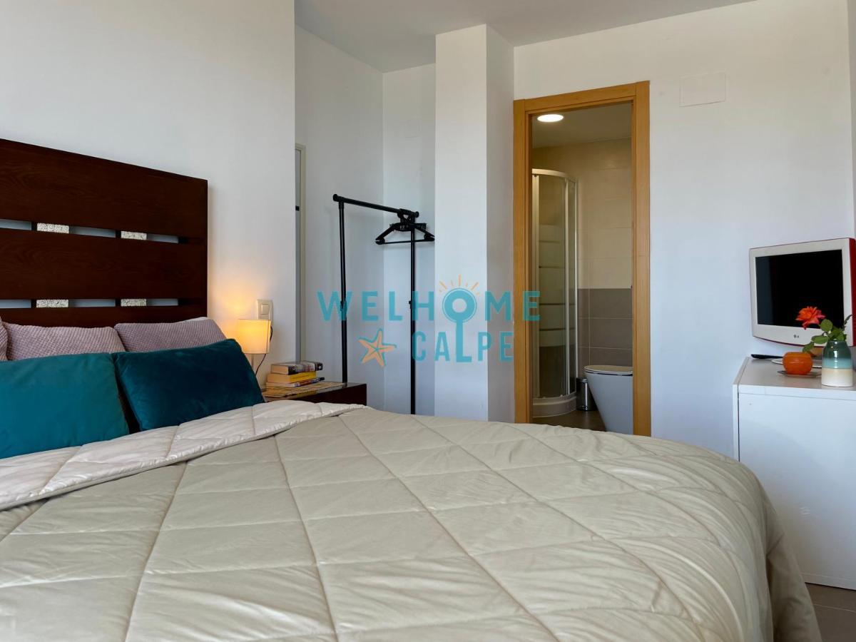 Lima Con Piscina Y Vista Al Mar Daire Calp Dış mekan fotoğraf