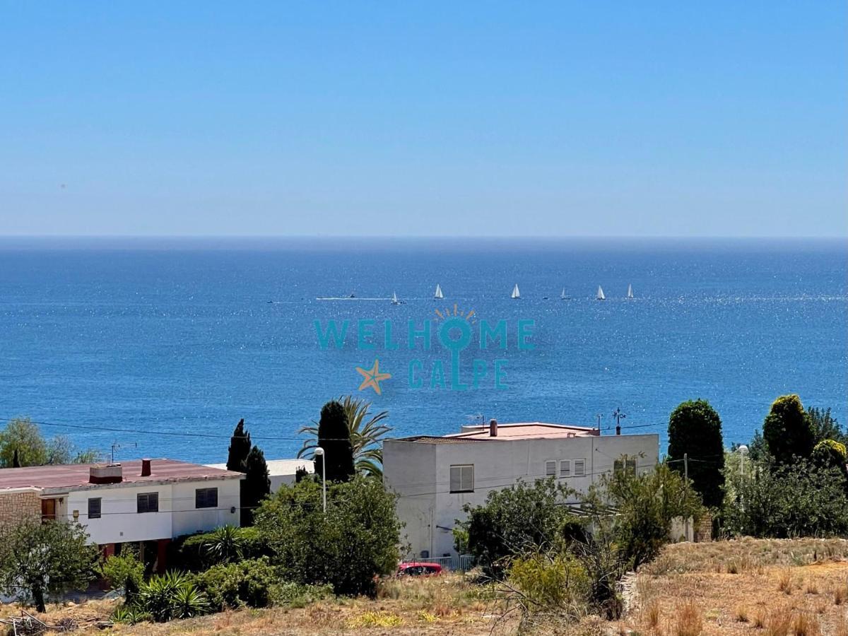 Lima Con Piscina Y Vista Al Mar Daire Calp Dış mekan fotoğraf