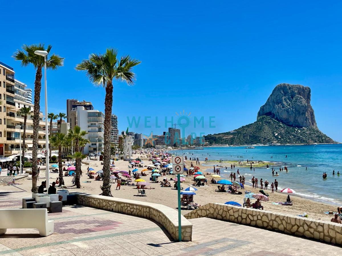 Lima Con Piscina Y Vista Al Mar Daire Calp Dış mekan fotoğraf