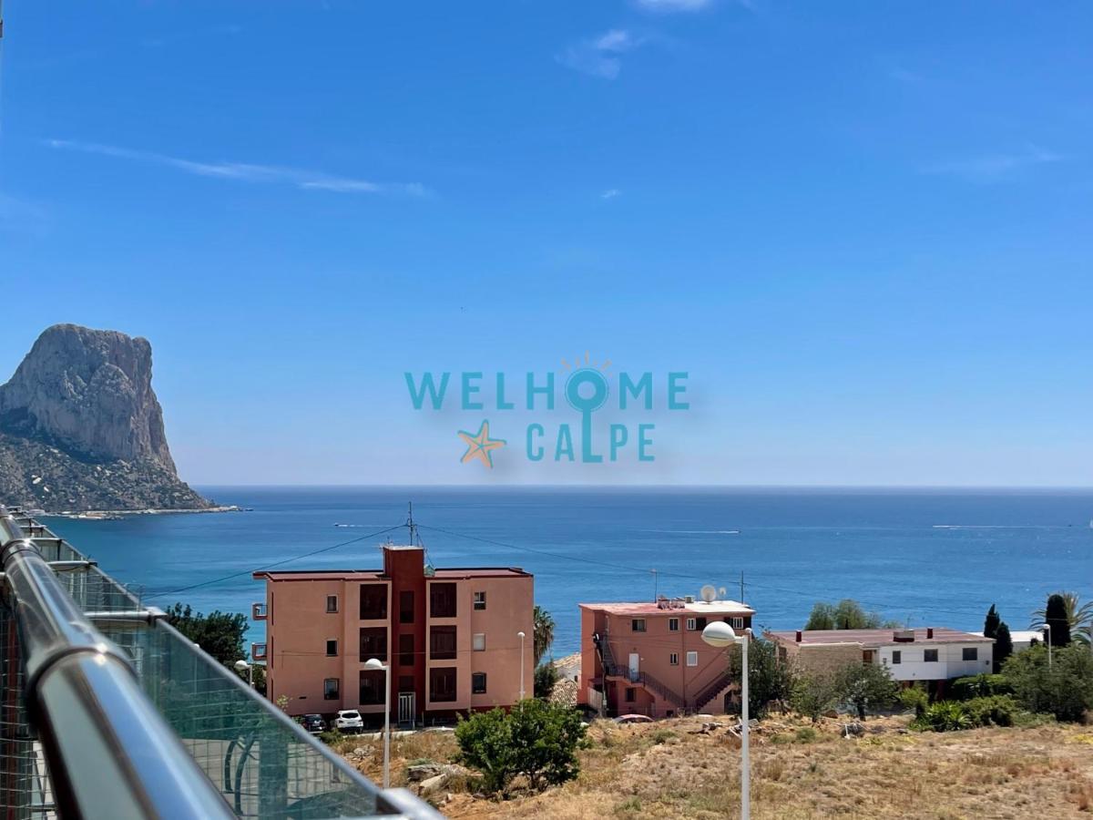 Lima Con Piscina Y Vista Al Mar Daire Calp Dış mekan fotoğraf