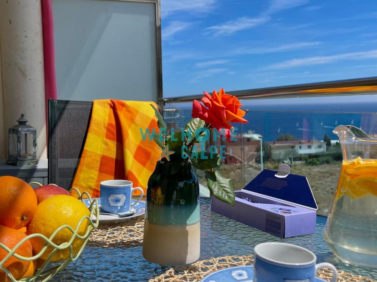 Lima Con Piscina Y Vista Al Mar Daire Calp Dış mekan fotoğraf