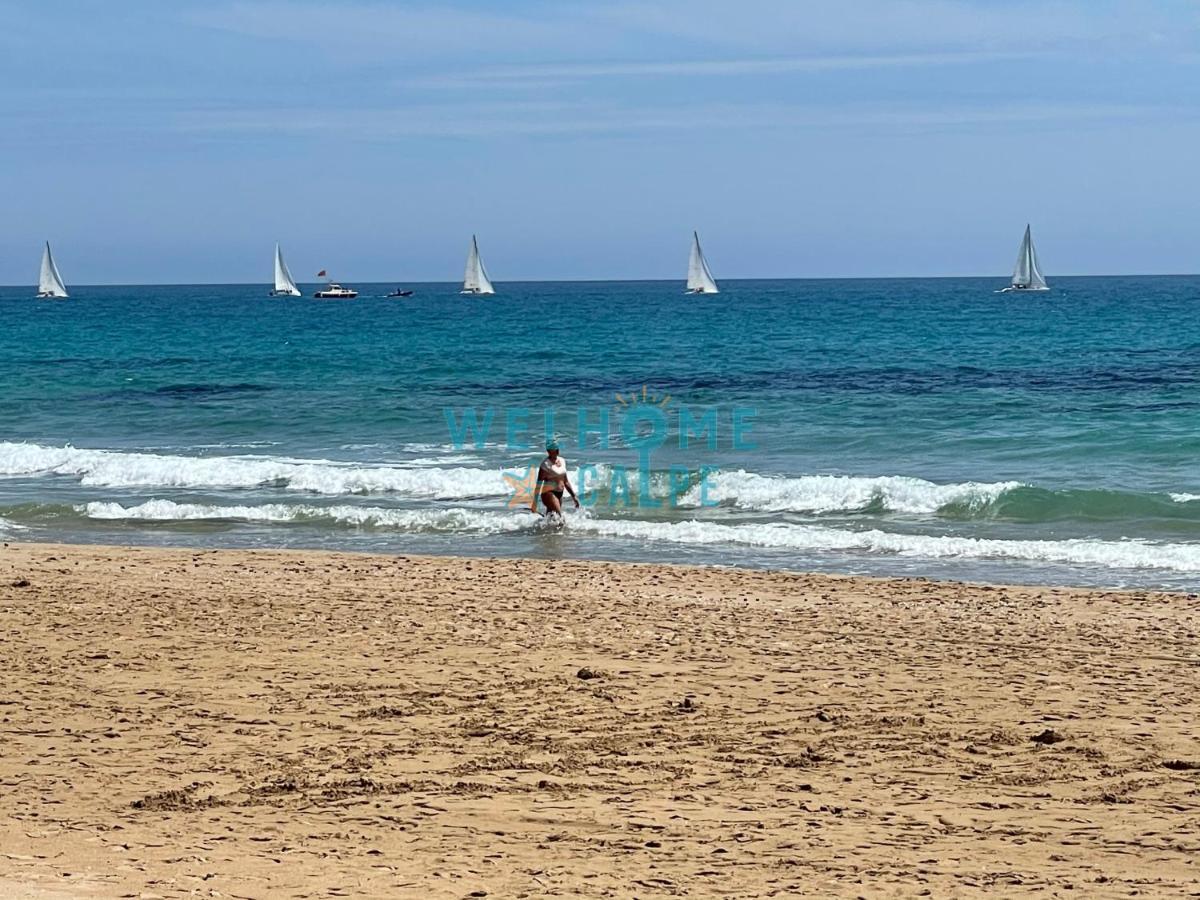 Lima Con Piscina Y Vista Al Mar Daire Calp Dış mekan fotoğraf