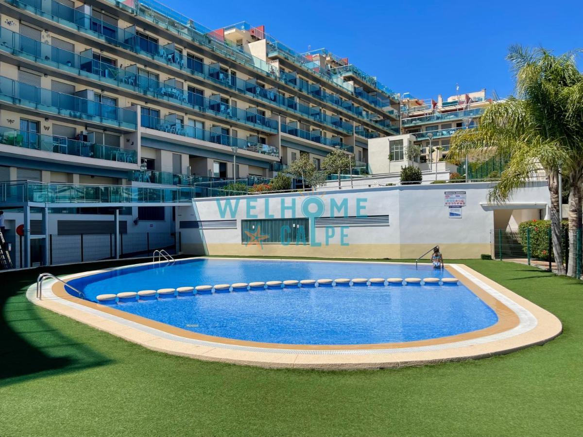 Lima Con Piscina Y Vista Al Mar Daire Calp Dış mekan fotoğraf