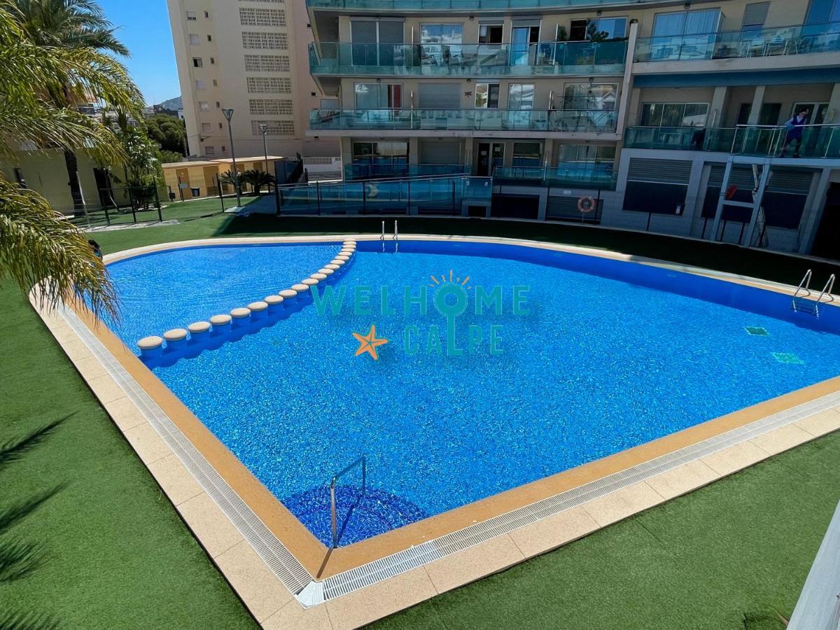 Lima Con Piscina Y Vista Al Mar Daire Calp Dış mekan fotoğraf